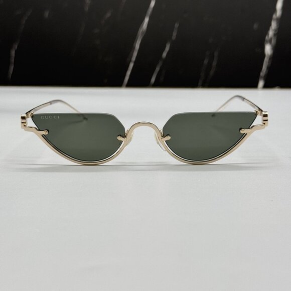 NEW GUCCI SUNGLASSES GOLD WOMEN CAT EYE EYEWEAR GUCCI GG1603S 001 main image 10